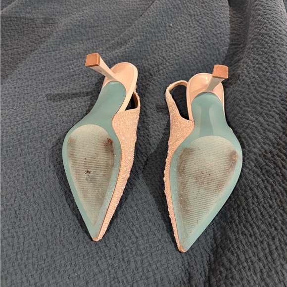 Betsey Johnson Pearl-Studded Heels - Picture 7 of 9